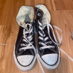 CONVERSE black high tops